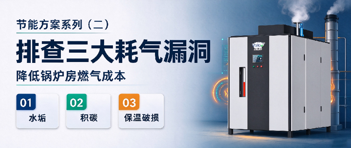 节能方案系列（二）：排查三大耗气漏洞，降低锅炉房燃气成本